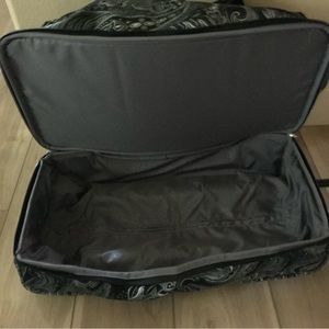 Brand new w/o tags Vera Bradley foldable rolling duffle